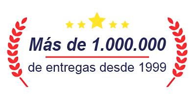 Más de un millon de entregas de flores